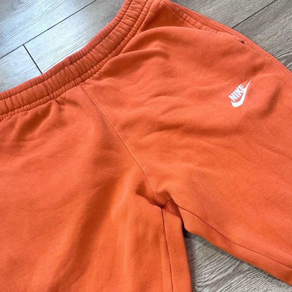 Nike Orange Classic Joggers - Picture 8 of 16